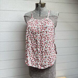 Blush J Delicate side button Ditsy Floral Camisole Size L